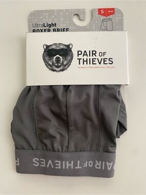 NIB Pair Of Thieves Ultra Light Boxer Briefs Size Small
